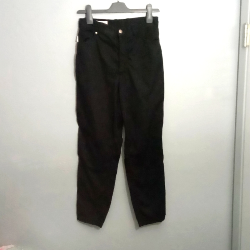 Escada Margaretha Ley High Rise Black Pants Sz 36